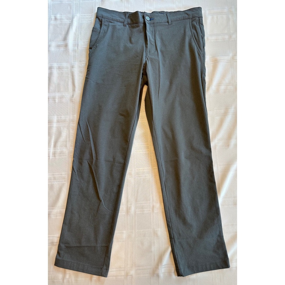 Twillory Performance Pants Mens 32x30 Grey Trim Fit Technical Fabric Chino